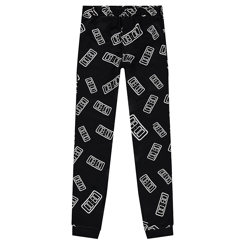 Júnior - Pijama de punto con mensaje estampado y pantalón con estampado all over 