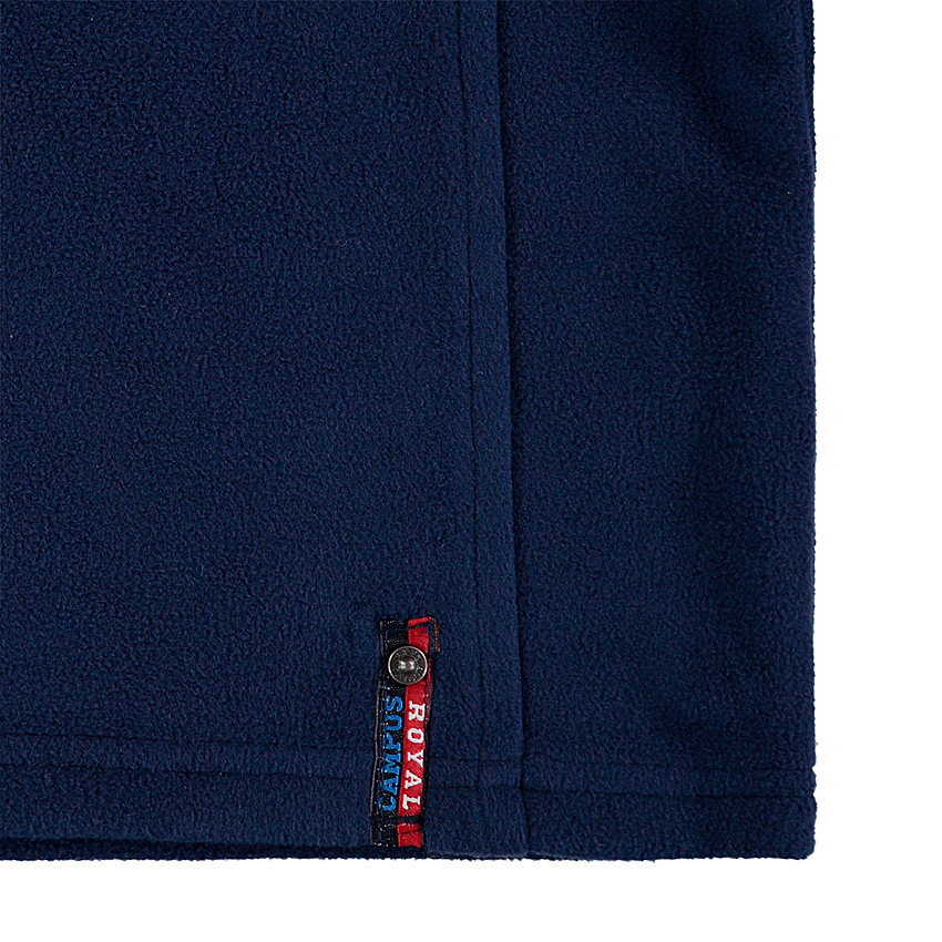 Júnior - Sudadera de polar con abertura con cremallera en la parte delantera 