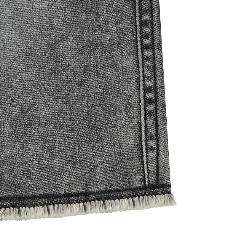 Júnior - Bermudas denim like de efecto desgastado con bolsillos con cremallera  