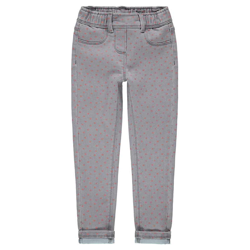Jeggings teñidos con flores estampadas all over  Additional Jeggings teñidos con flores estampadas all over