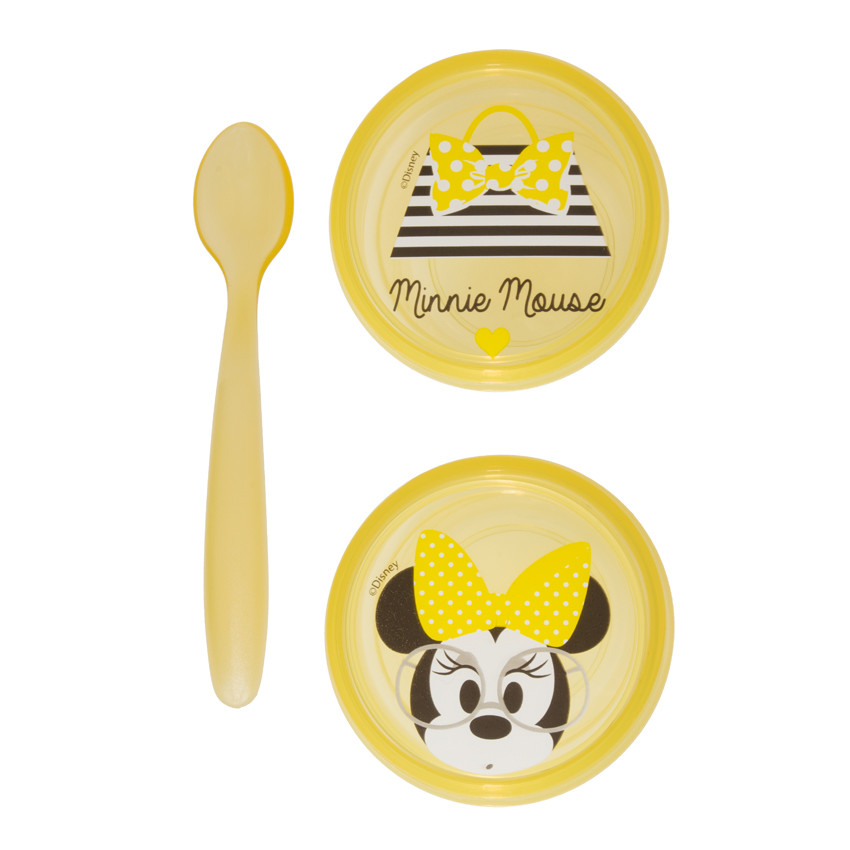 Conjunto 2 bols y cucharra Minnie 