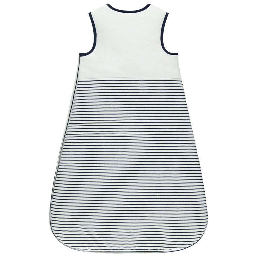 Turbulette sans manches rayée en coton bio motif Mickey Disney 