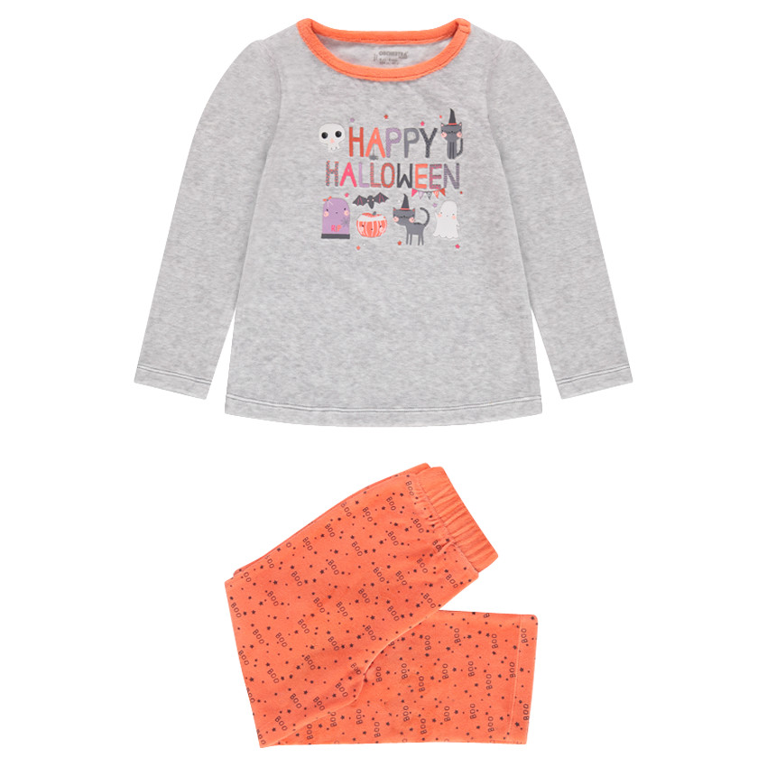 Pijama largi de terciopelo especial Halloween  Additional Pijama largi de terciopelo especial Halloween