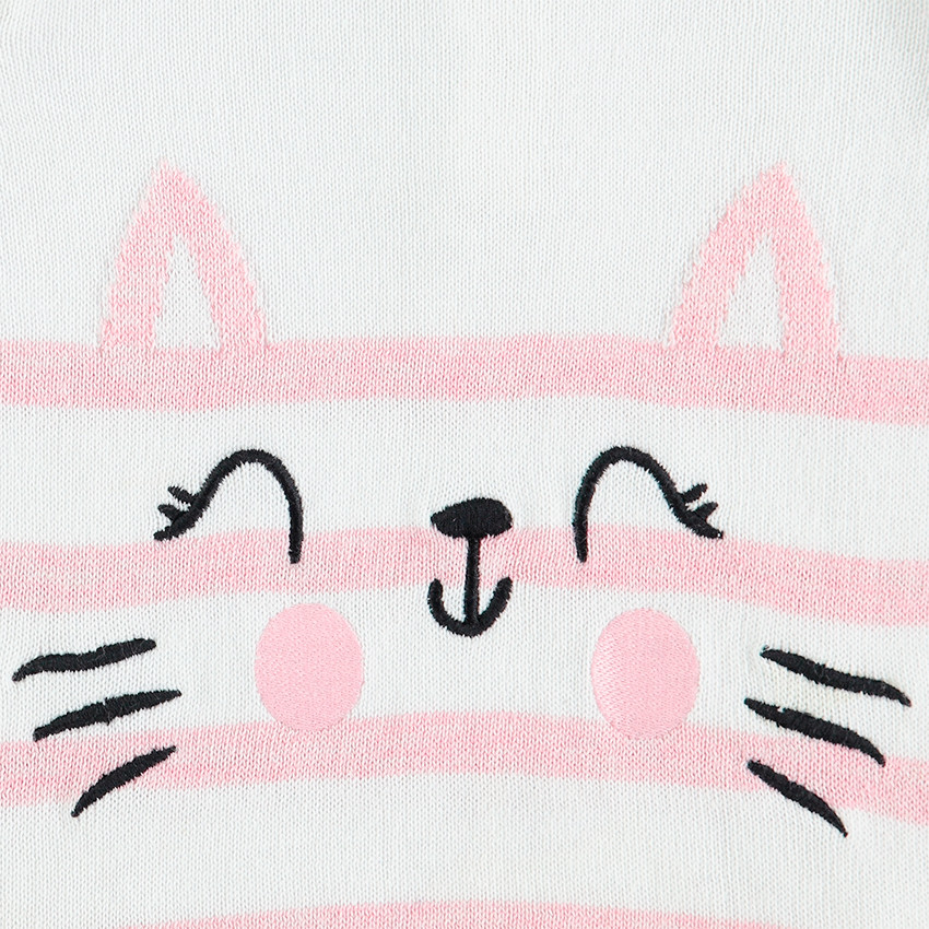 Jersey de punto con mangas con volantes  Additional Jersey de punto con mangas con volantes