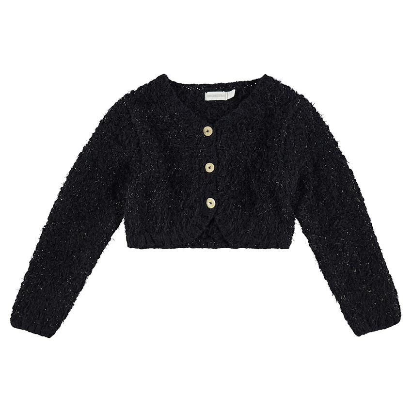 Chaqueta de punto mezclado con hilo brillante   Additional Chaqueta de punto mezclado con hilo brillante