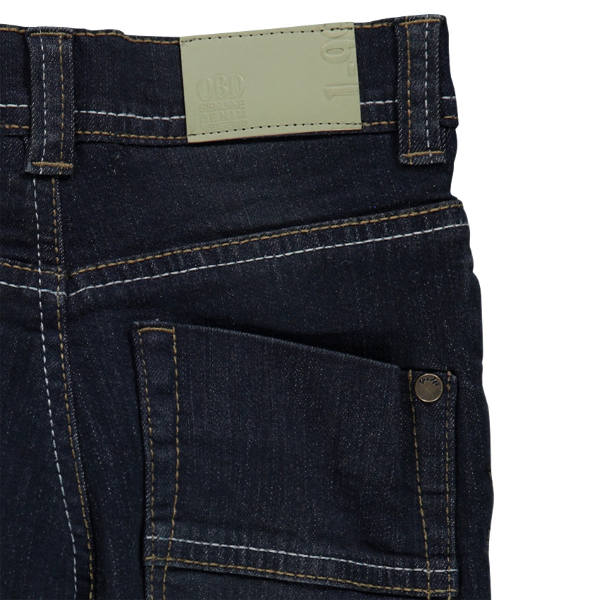 Jeans slim efecto usado 