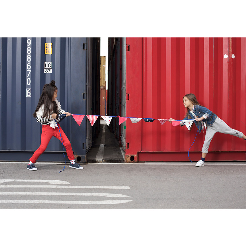 Pantalón slim de satén de algodón liso con cintura brillante extraíble de efecto cuero 