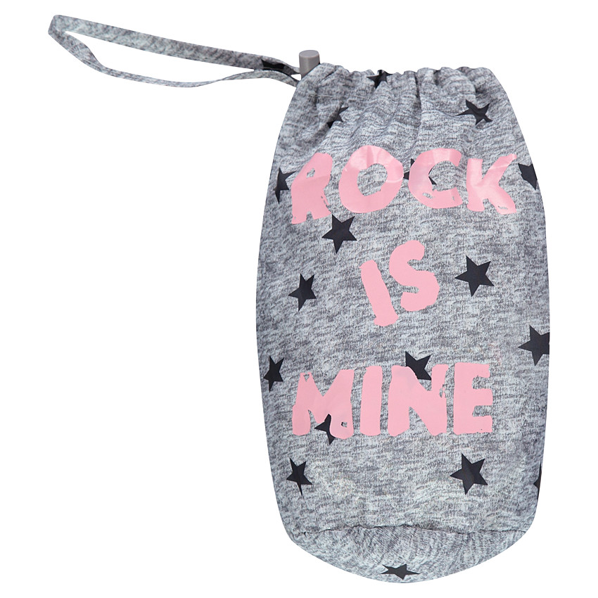 Anorak light*, impermeable y acolchado con capucha y bolsa de almacenamiento estampada 