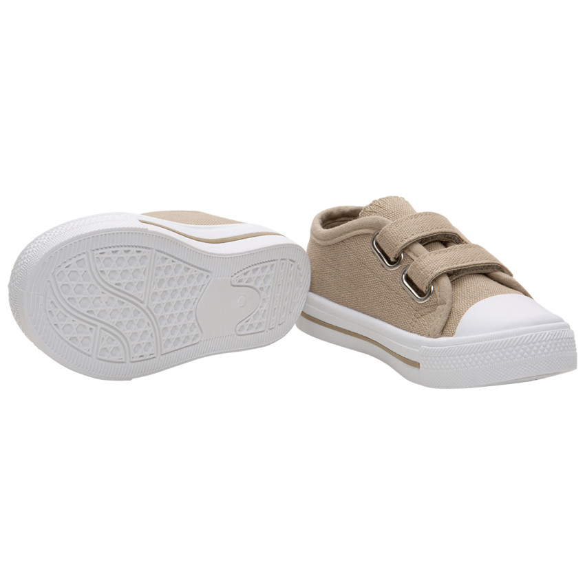 Zapatillas beige de tela con velcros de la 20 a la 23  Additional Zapatillas beige de tela con velcros de la 20 a la 23