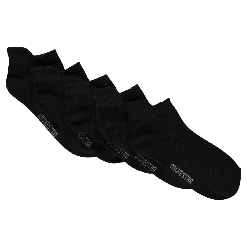 Lote de 5 pares de calcetines de color liso 