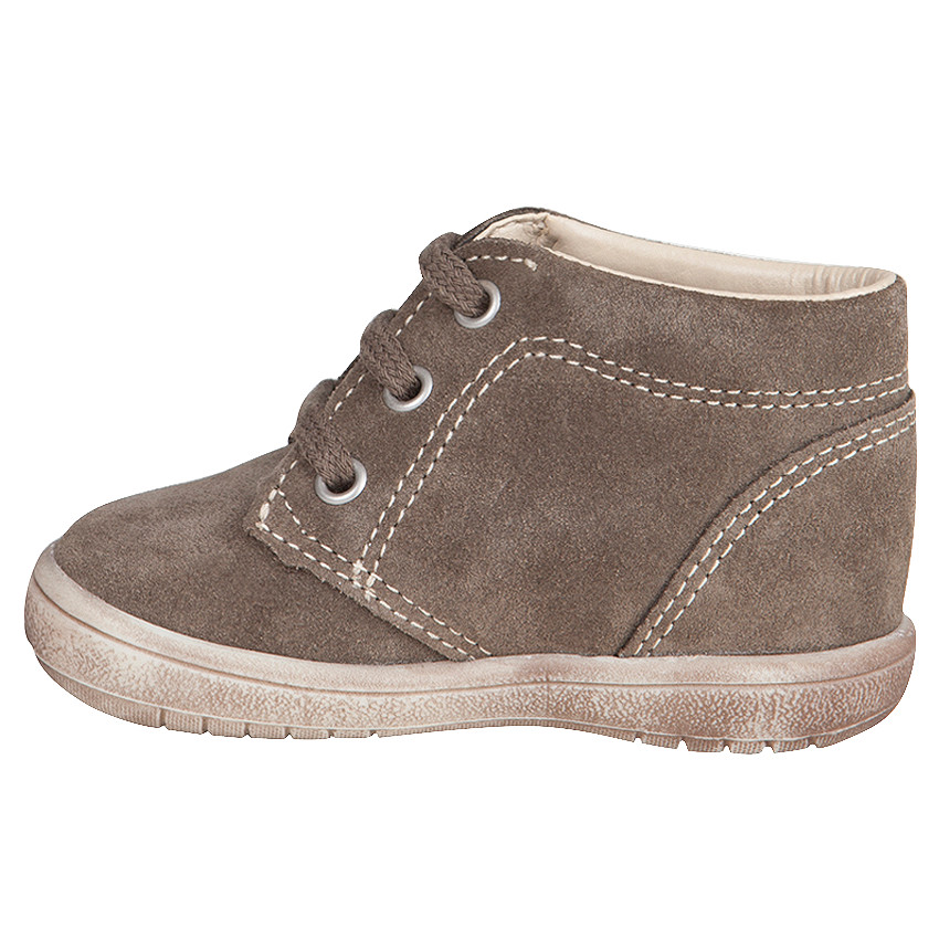 Botas bajas de piel serraje uniformes 