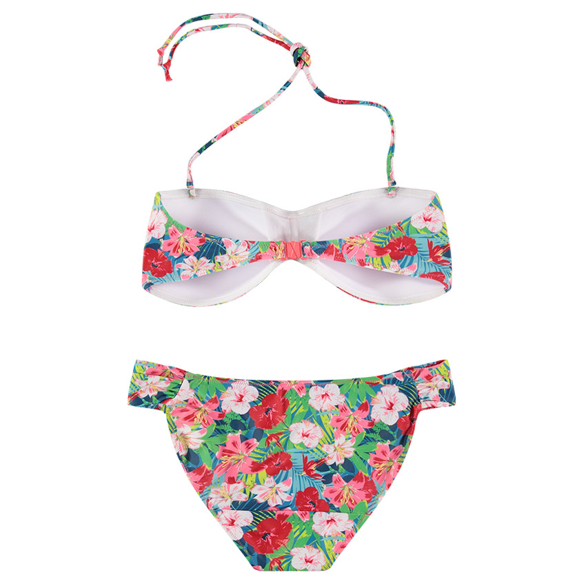 Bikini de premamá con flores estampadas all over 