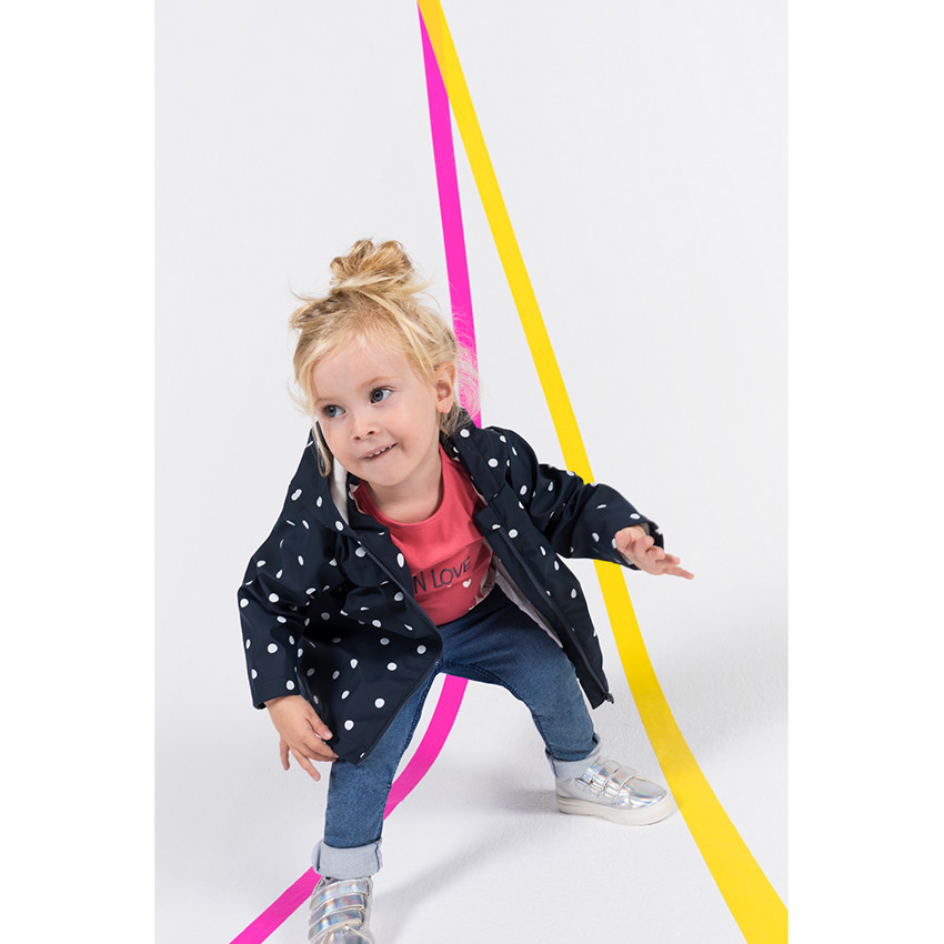 Jegging de efecto desgastado con remaches de fantasía 