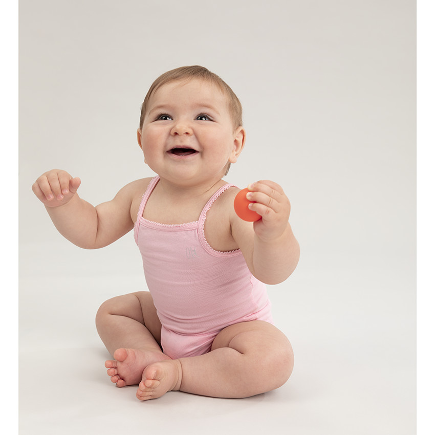 Juego de 3 pijamas de punto con tirantes finos 