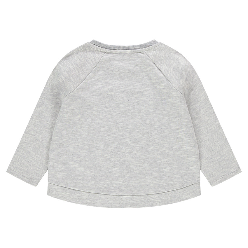 Sudadera de felpa con gato estampado y detalles brillantes  Additional Sudadera de felpa con gato estampado y detalles brillantes