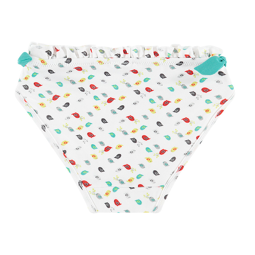 Braguita de baño estampada con lazos y volante  Additional Braguita de baño estampada con lazos y volante