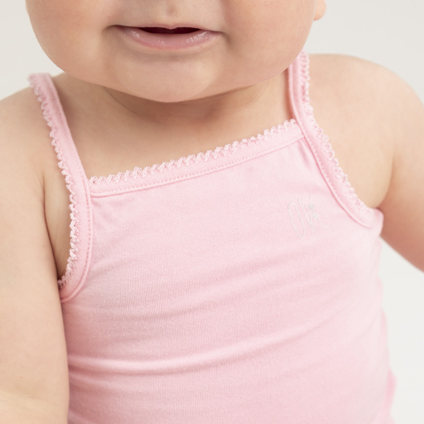 Juego de 3 pijamas de punto con tirantes finos 