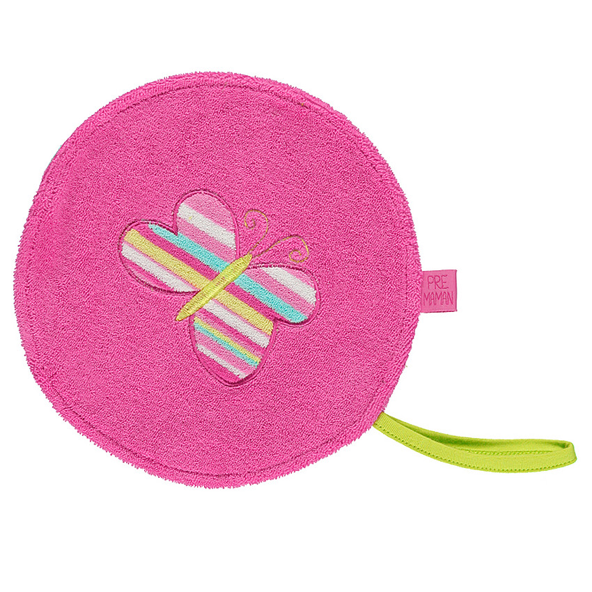 Doudou attache sucette en éponge 