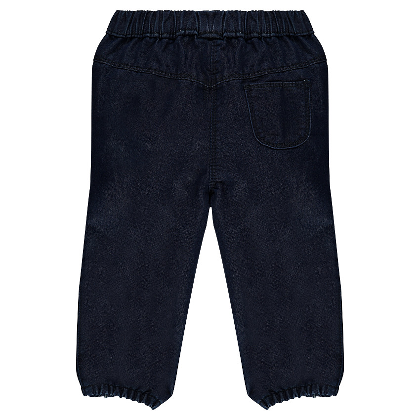 Jeans cintura y tobillos elásticos 