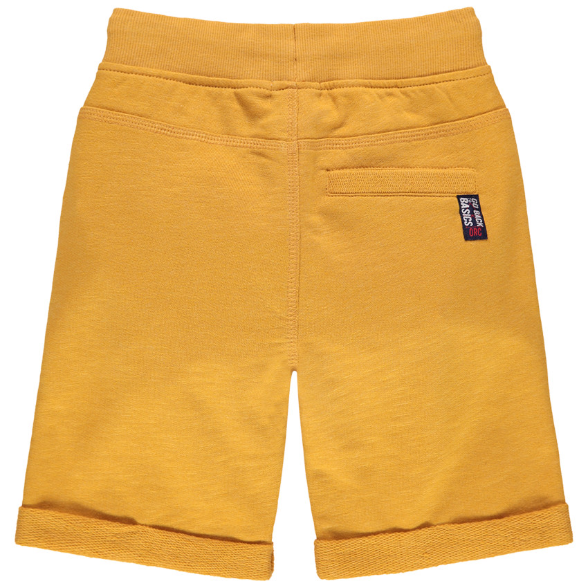 Bermudas de felpa jaspeada. 