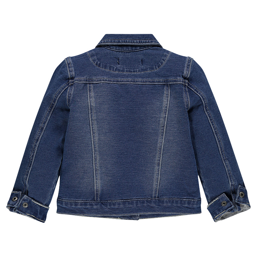 Júnior Chaqueta de felpa con efecto vaquero 