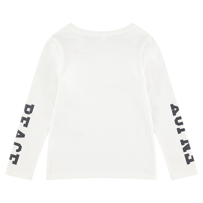 Camiseta de manga larga e inscripciones estampadas  Additional Camiseta de manga larga e inscripciones estampadas