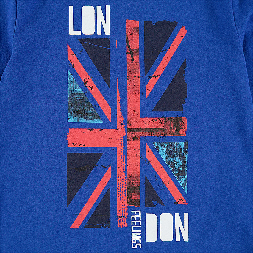 Júnior - Camiseta de punto de manga larga con dibujo de fantasía 