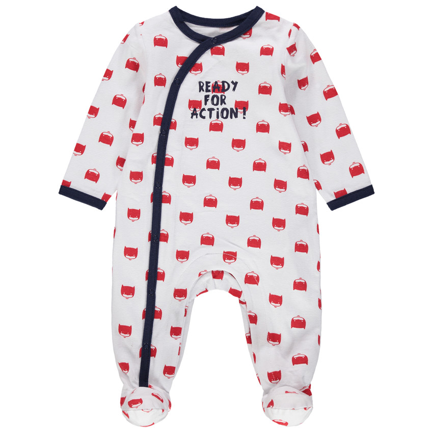 lote de 2 Pelele en algodon print Batman 