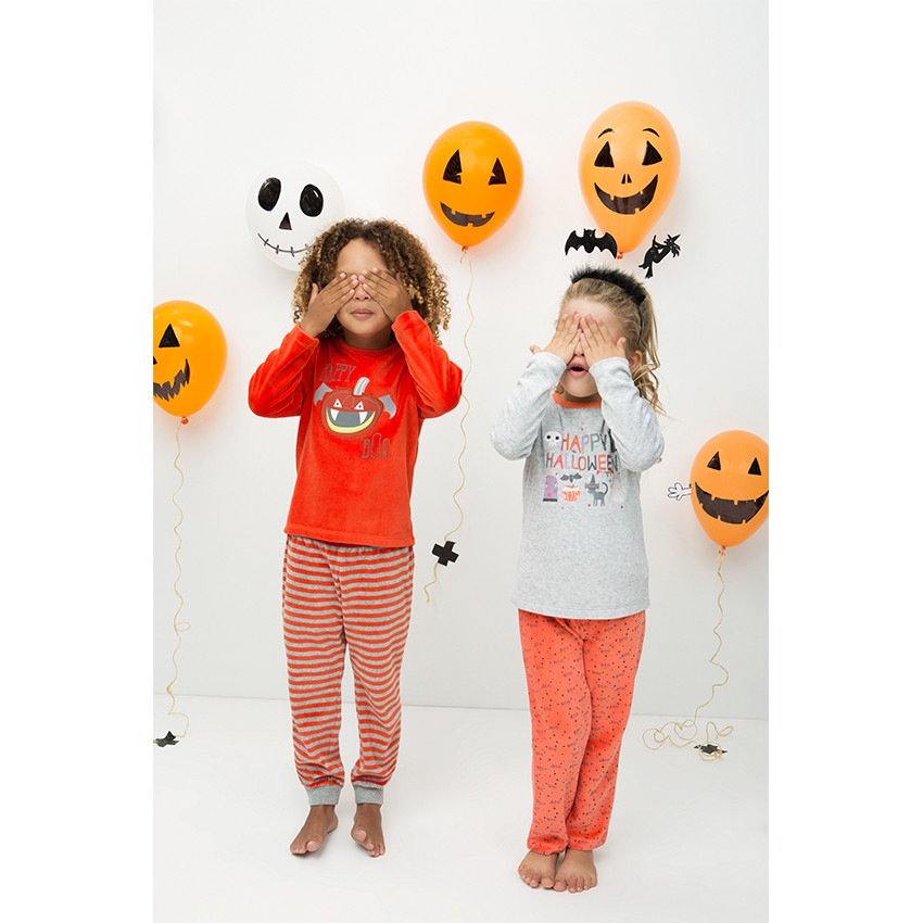 Pijama largi de terciopelo especial Halloween  Additional Pijama largi de terciopelo especial Halloween