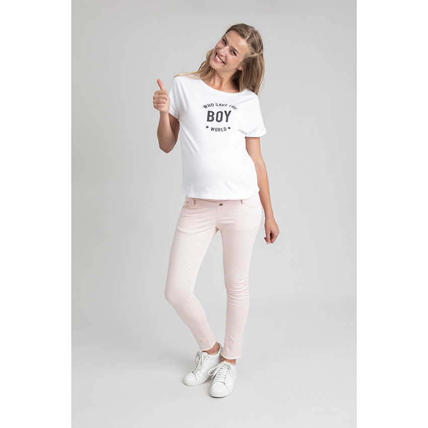 camiseta de de embarazo con mensaje 