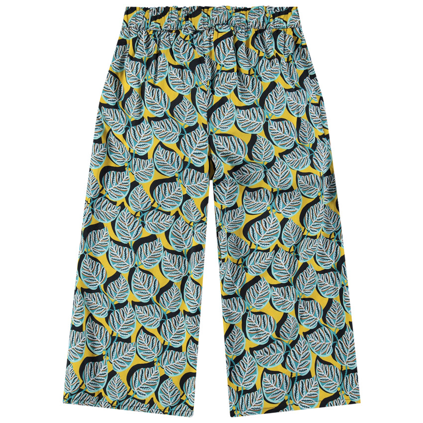 Júnior - Pantalón amplio con estampado de wax all over   Additional Júnior - Pantalón amplio con estampado de wax all over