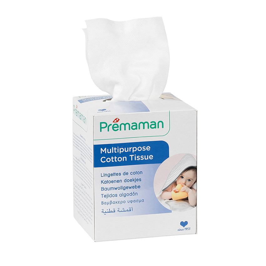 Toallitas de algodón multi -uso x100 