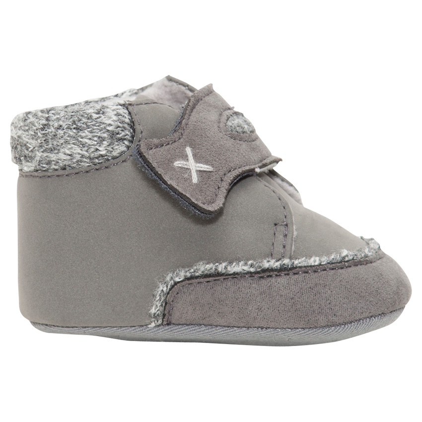 Botas flexibles con velcro y pelo sintético  Additional Botas flexibles con velcro y pelo sintético