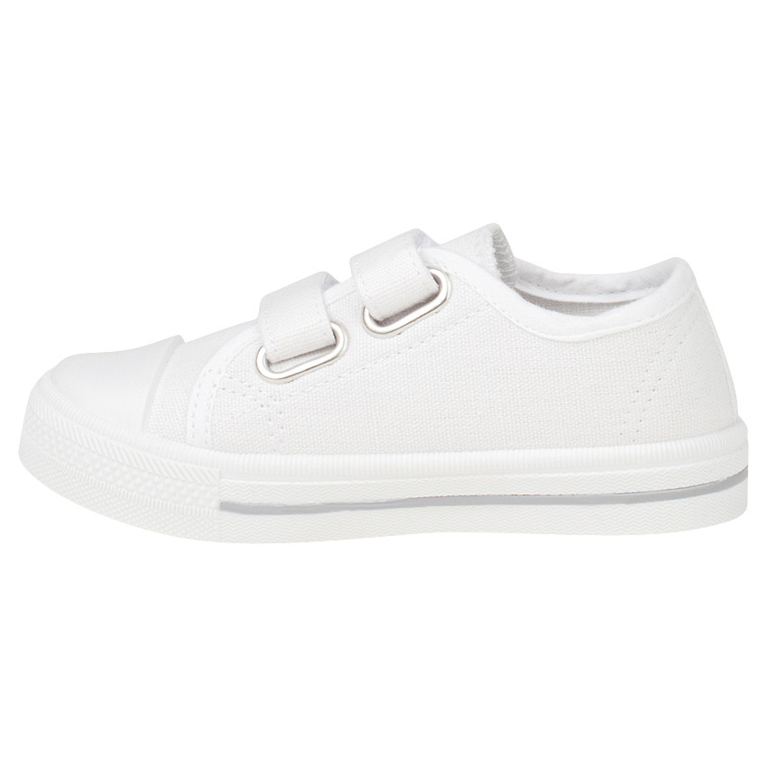 Deportivas bajas de lona con velcro de la 20 a la 23  Additional Deportivas bajas de lona con velcro de la 20 a la 23