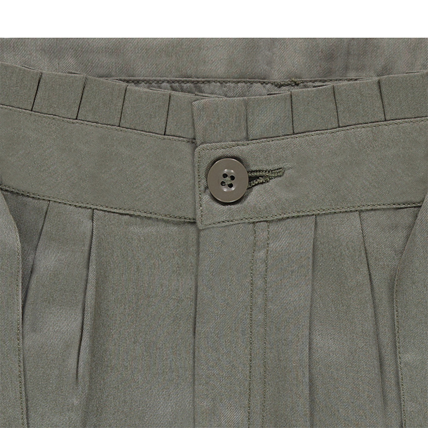 Pantalón fluido de Tencel con tiro bajo 