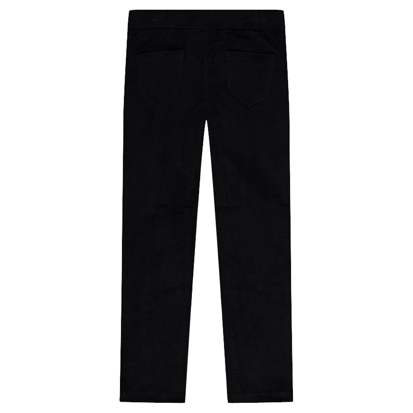 Júnior - Jeggings lisos de pana de terciopelo 