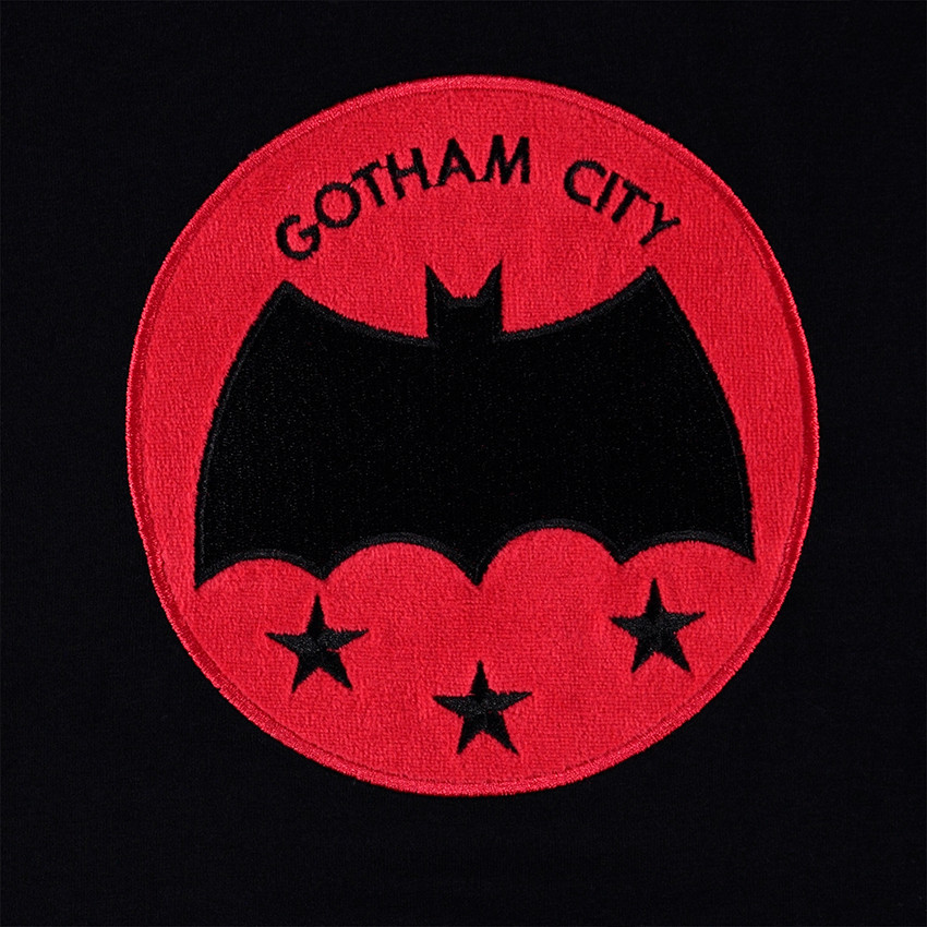 Júnior - Pijama con parche ©Warner Batman y pantalón con estrellas 