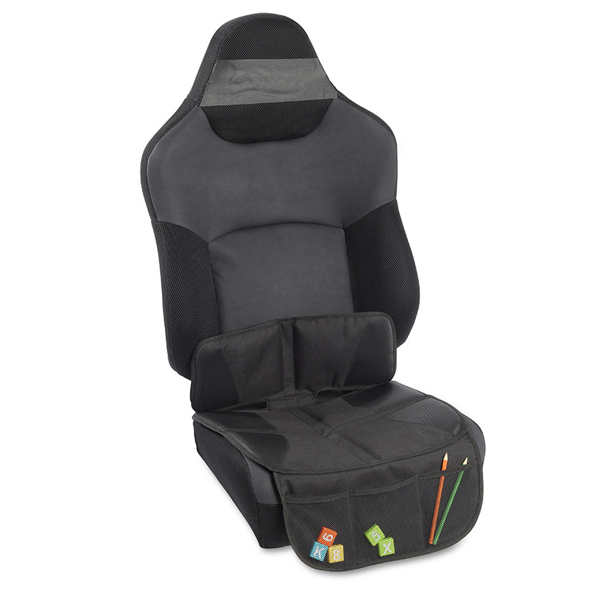 Protección para asiento para silla de auto - Negro 