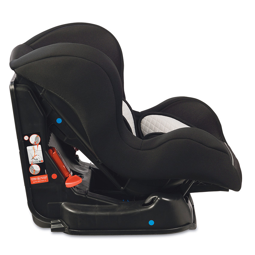 Silla de auto Quilt grupo 0/1/2 (de 0 à 25 kg) - Negro 