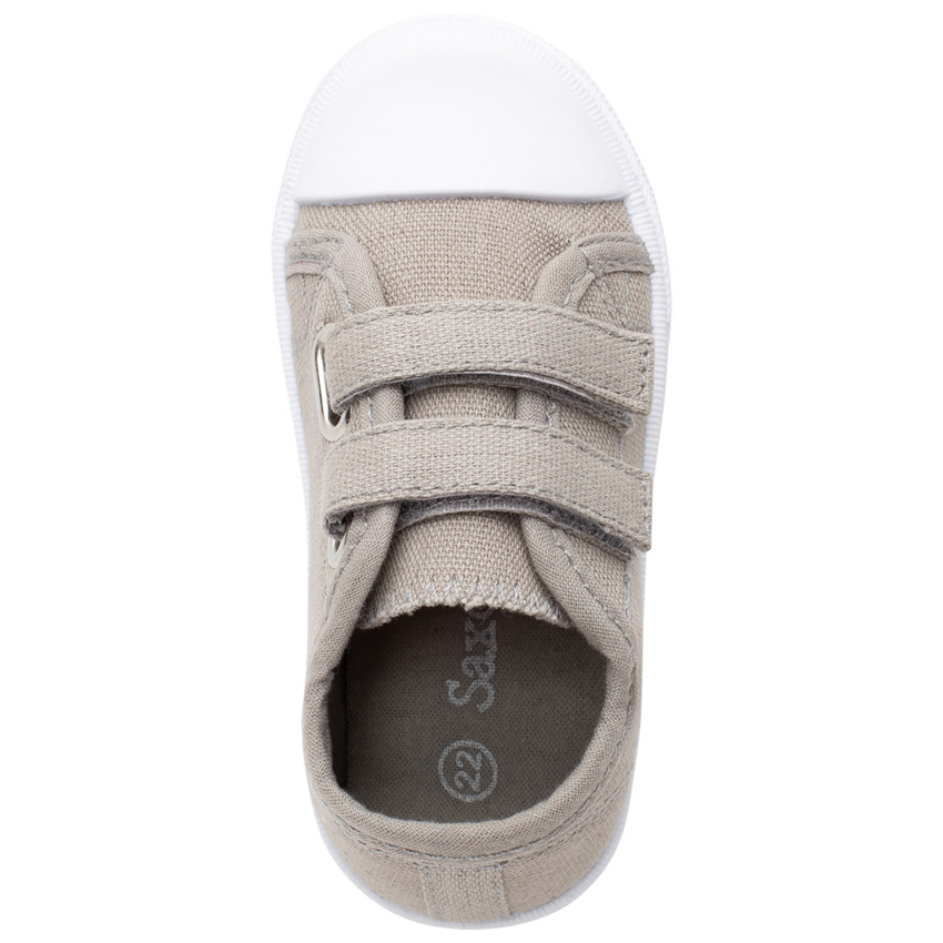 Zapatillas bajas de tela con velcro del 20 al 23  Additional Zapatillas bajas de tela con velcro del 20 al 23