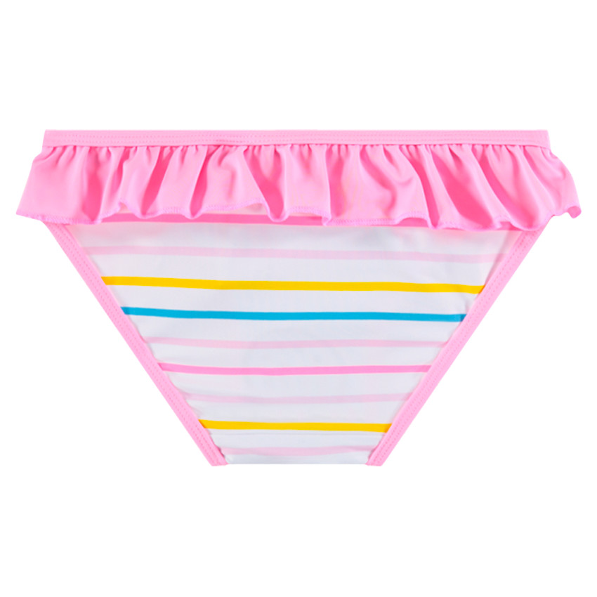 Bañador 2 piezas de rayas con pareo rosa  Additional Bañador 2 piezas de rayas con pareo rosa