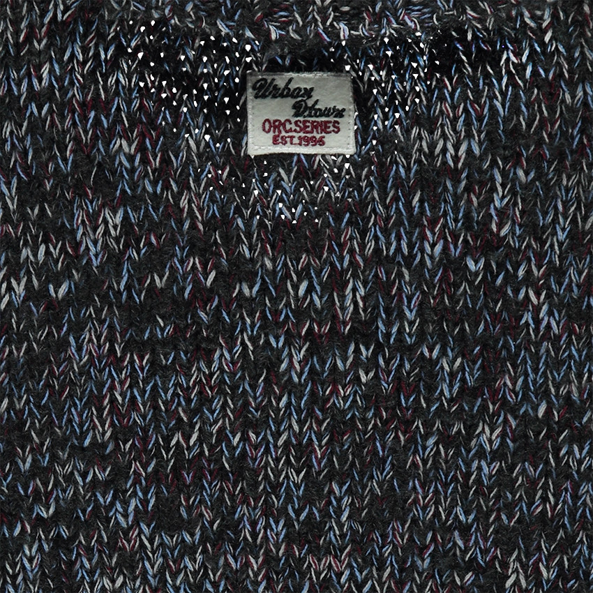 Jersey de punto con cuello cruzado 