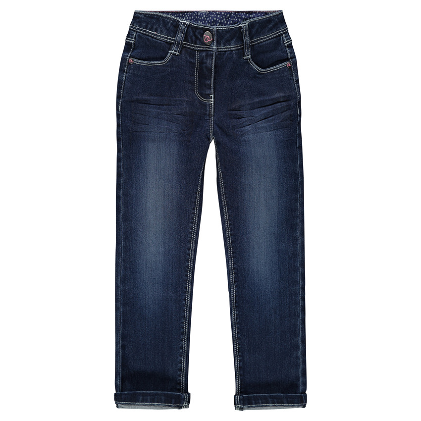 Jeans slim efecto usado  Additional Jeans slim efecto usado