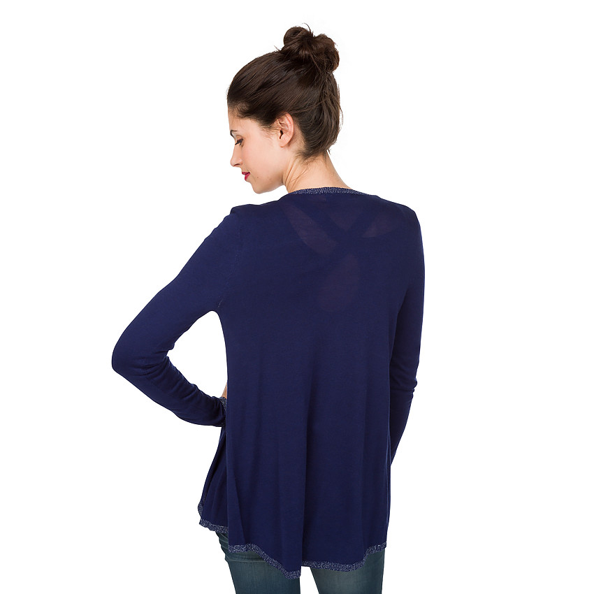 Chaqueta premamá con tela de fantasía 
