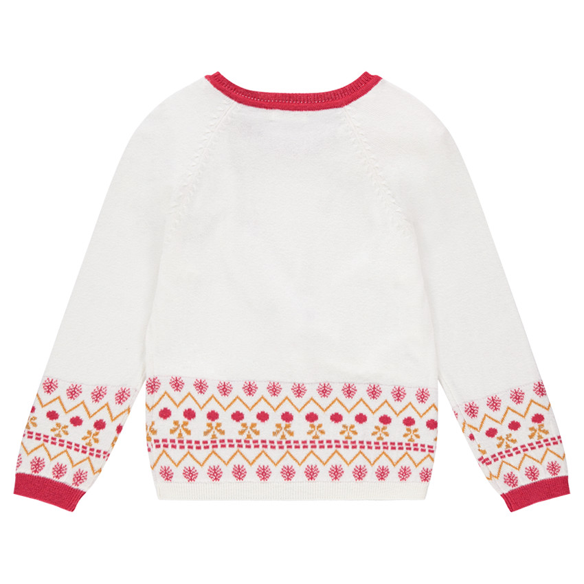 Jersey de punto de Navidad con reno estampado y motivo de jacquard  Additional Jersey de punto de Navidad con reno estampado y motivo de jacquard