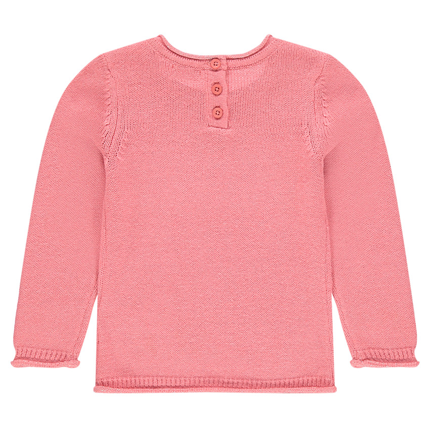 Jersey de punto liso con mensaje de lentejuelas  Additional Jersey de punto liso con mensaje de lentejuelas