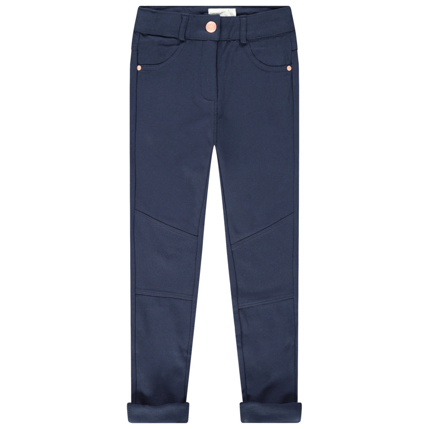 Pantalón de sarga skinny con costuras de fantasía  Additional Pantalón de sarga skinny con costuras de fantasía