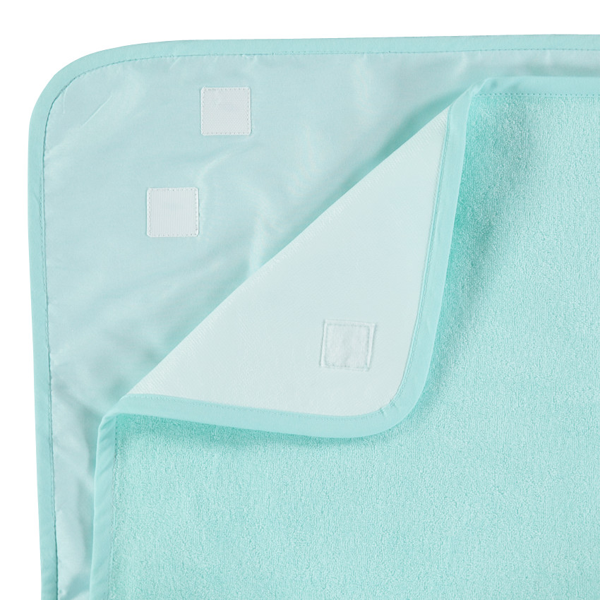 Bolsa de terciopelo suave con bolsillos estampados 