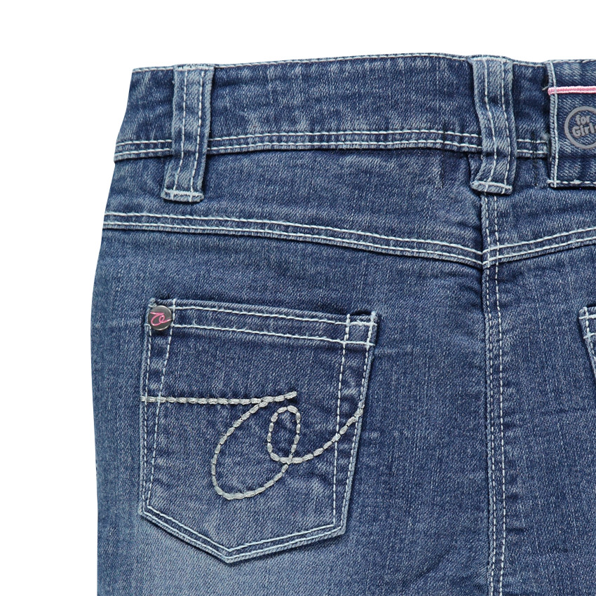 Jeans slim efecto usado 
