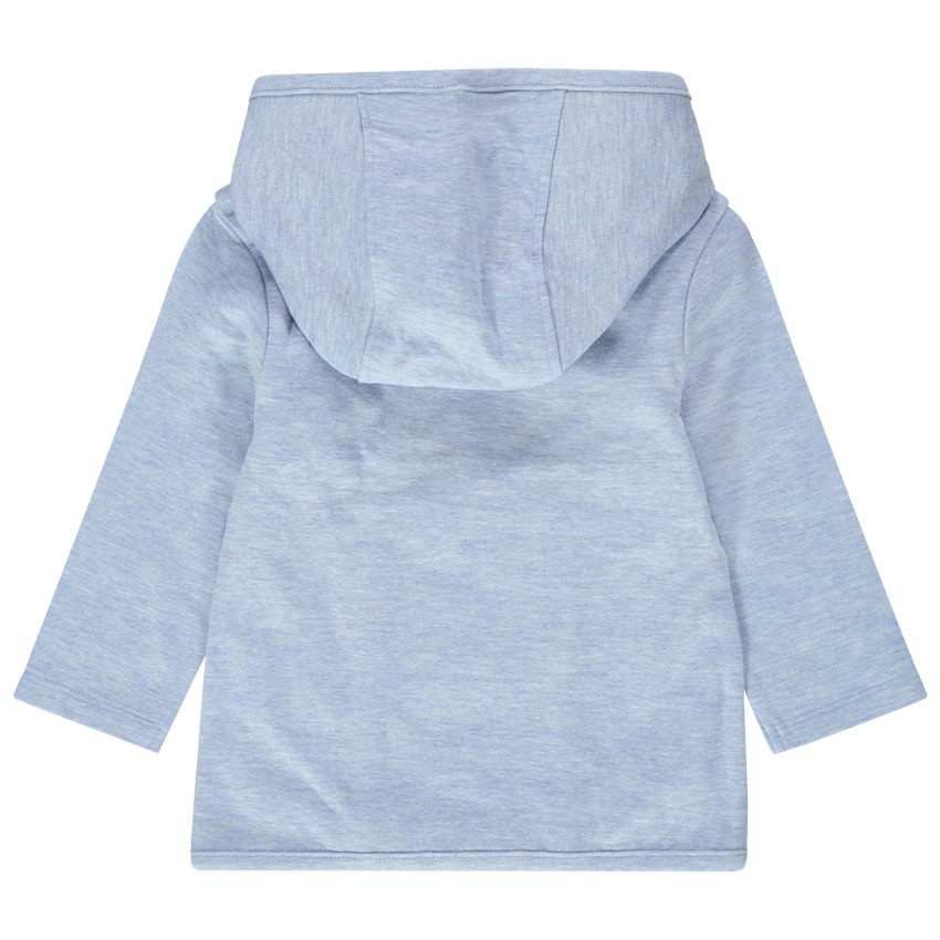 Chaqueta con capucha jaspeada, forro con estrellas y elefante cosido  Additional Chaqueta con capucha jaspeada, forro con estrellas y elefante cosido